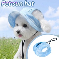 greatshore  Cat Hat Dog Sun Hat Ear-Exposing Head Cover Pet Fisherman Hat Head Accessory  SG