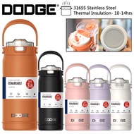 Dodge 1L/1.4L Big Bucket 316SS Stainless Steel Vacuum Flask Thermos Water Bottle