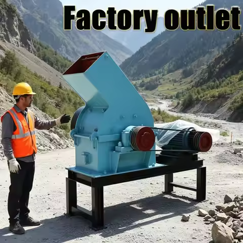 Customized Portable Industrial Rock Crusher OC400*600 Is Sold To India Household River Pebble And Br