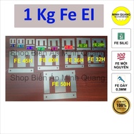 Fe iron silicon EI 35MM – 150MM (EI 9 - 50 mm) FE used for Electric Starter Transformer, Practice Le