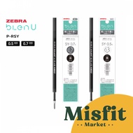 Zebra SY Series Refill for Blen U Ballpoint Pen 0.5 0.7 mm Black Ink Pen Refill
