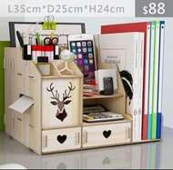 （訂貨價$88-$99）多功能文件架 桌上櫃桶 辦公室枱收納架 筆筒 Office A4 Document Stand(包自取運費)