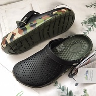 CROCS CAMO รุ่น Crocs™ Literide Printed Camo Clog รองเท้าคร็อค ลายทหาร ใส่ได้ทั้งหญิงและชาย