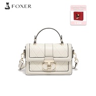 FOXER Women Genuine Leather Handbag Top Handle