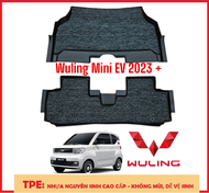 Wuling Mini EV: Thảm lót sàn MAXXCAR cho xe Wuling Mini EV 2023 + nhựa TPE nguyên sinh đúc 5D + Rối 