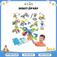Tiny Toys Creative Robot Assembly Toys - Toys for Children 4-6 Years Old