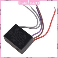NAV CBB61 Ceiling Fan Capacitor 4 5uf+6uf+6uf 5 Wire 250V 5 Speed Starting Capacitor
