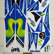 striping/lis/sticker variasi yamaha R15 OLD V1/V2 Movis Biru
