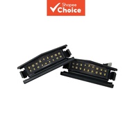 2PCS License Plate Accessories LED Number Lamps For Mazda 2 MX-5 Miata 2016-up