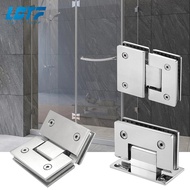 LBT-F SUS304 Bathroom Glass Hinges/Shower Glass Door Hinges/Glass To Glass Hinges 90°/135°/180°