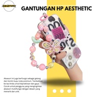 GANTUNGAN Aicis Official Store Hanger Korean Aesthetichp Handphone Bracelet Lanyard HP Headset Bluet