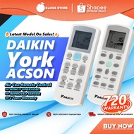 DAIKIN Aircond/ Aircon/ Air Conditioner Remote Control