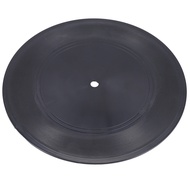 (KTCG) Blank Vinyl Records 7 Inch CD for Room Decor CD Wall Decor Vinyl Records Decor Black Fake Rec