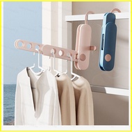 B4 Travel folding clothes rack portable seven hole clothes rack travel and business multifunctional 