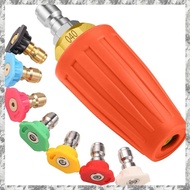 [I O J E] 4000 PSI Orange Turbo Nozzle Pressure Washer Tips 1/4" Quick Connect with 7 Power Washer N