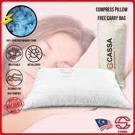 Cassa Memory Foam Pillow (Roll Pack Vacuum Compress Pillow)