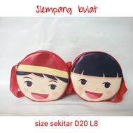 Souvenir Round Chinese New Year Sling Bag can be given a child's name