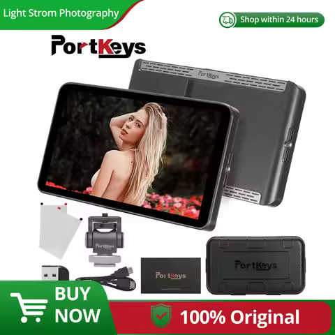 Portkeys LH7P 7 inch Wireless Camera Control 4k Monitor DSLR Studio Monitors 1000nit On-Camera Field