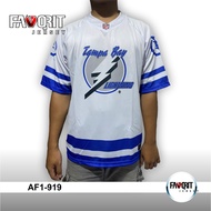 Jersey Oversize/NFL/NHL Tampa Bay Lightning Gratis Ganti Nomor Dan Pakai Nama suka suka Full Printin