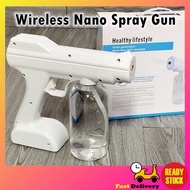 Spray Gun 800ML Wireless Rechargeable Disinfection Sprayer Nano Blue Ray Atomizer Fogging Spray Gun Playful
