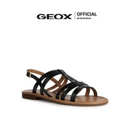 GEOX รองเท้าแตะผู้หญิง รุ่น D SOZY S - BLACK FW24 (D35LXIC9999F_F4BKXX)