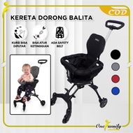 One-c833 Folding Baby Stroller Magic Stroller Toddler Stroller Two Way Travel/2-Way Swivel Chair Baby Stroller Cabin Size