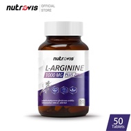 [50 เม็ด] Nutrovis L-Arginine 1000 mg plus Zinc นูโทรวิส แอล-อาร์จินีน 1000 มก.พลัสซิงค์ / I