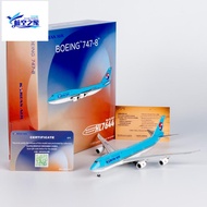 NG 1/400 Korean Airlines B747-8i Last Frame 747-8 Passenger Aircraft HL7644 Alloy Aircraft Model Air