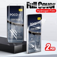2Pcs Hydrogel Film For Xiaomi POCO F7 Screen Protector PocoF7 f7 Poco F7 Ultra Poco F7 Pro Phone Pro