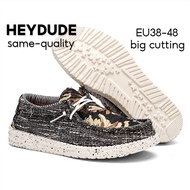 Hey Dude Men's Large Size canvas Shoes Ultralight Casual slip-on causal Shoes eu38-48