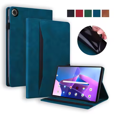 For Lenovo Tab M10 Case 3rd Gen 10 1 inch Fashion Wallet Stand Cover For Funda Lenovo Tab M10 3rd Ge