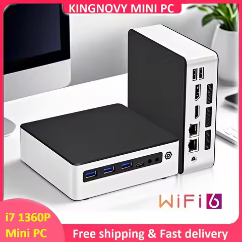 Topton 13th Gen Mini PC Pocket I7 1360P i5-1340P 2xDDR5 2*NVMe Windows 11 NUC Mini Gamer Computer 2 