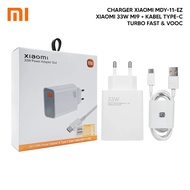 TC Charger Xiaomi 33W Turbo Fast Charger Xiaomi Original Type-C Cable
