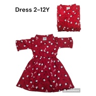 Dress girl (2-12Y) cotton