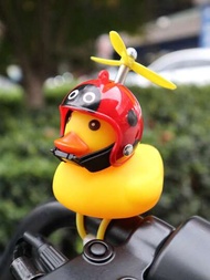 1入組鴨子造型摩托車配件,橡膠鴨自行車風斷鴨電動車裝飾鴨