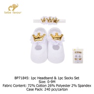 Bebe Favour 1Pc Headband & 1Pc Socks Set BP71845