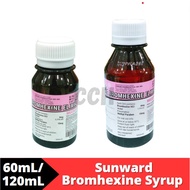 Sunward Bromhexine Syrup 60mL/120mL