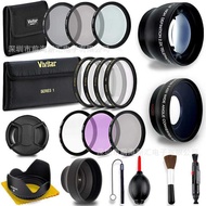 SLR Camera 37-82mmkit Filter Set 22IN1 ND2/4/8/Close-Up Lens 1 Times 2 Times 4 Times 10 Times