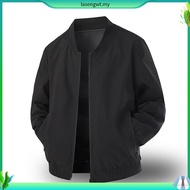 Uniqlo Fashionable and simple solid color jacket Korean version men's jacket windproof jacket baseba