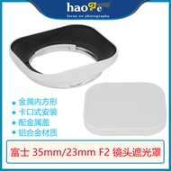 Mall Quality Number Song Suitable for Fuji XF 35mm F2 Hood XF 23mm F2 Dragon Lens with Metal Square 