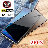 2Pcs Full Cover Privacy Black Edge Glass Film For Blackview Wave Shark Color 8C 8 6C 9 Screen Protec