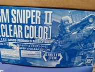 Bandai MG 1/100 GM Sniper II Clear Color 模型