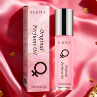 10ml/0.34fl. Oz Women's Floral & Fruity Pheromone Perfume Roll-On Oil - Enchanting Rose, Violet With