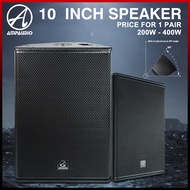 AmpAudio 10 Inch Speaker PA System Speaker PA System Outdoor Monitor Speaker