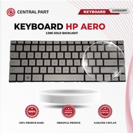 Keyboard hp Aero 13be GOLD Backlite