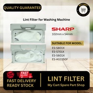 SHARP Lint Filter for Washing Machine Dust Filter Penapis Mesin Basuh 102mm x 54mm ES-S801X ES-S701X