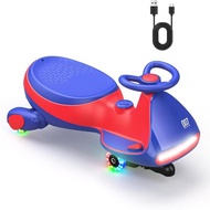 FanttikRide 12V N7 Pro Electric Wiggle Car with Pedal, Rechargeable Battery, CyberWiggle, 2 in 1 Swi