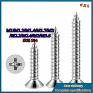 CSK Phillips Flat Head Self Tapping Screw | SUS 304 Stainless Steel Grade A2-70 | CSK Self Tapping S
