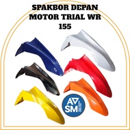 Front fender WR 155 WR155 pnp Yamaha wr155 PREMIUM QUALITY (THICKER PLASTIC) AVAILABLE IN 7 COLOR OP