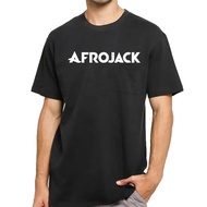 Baju-T Rave Afrojack T-Shirt DJ EDM Clubbing Muzik Disk Jockey DJ Streetwear